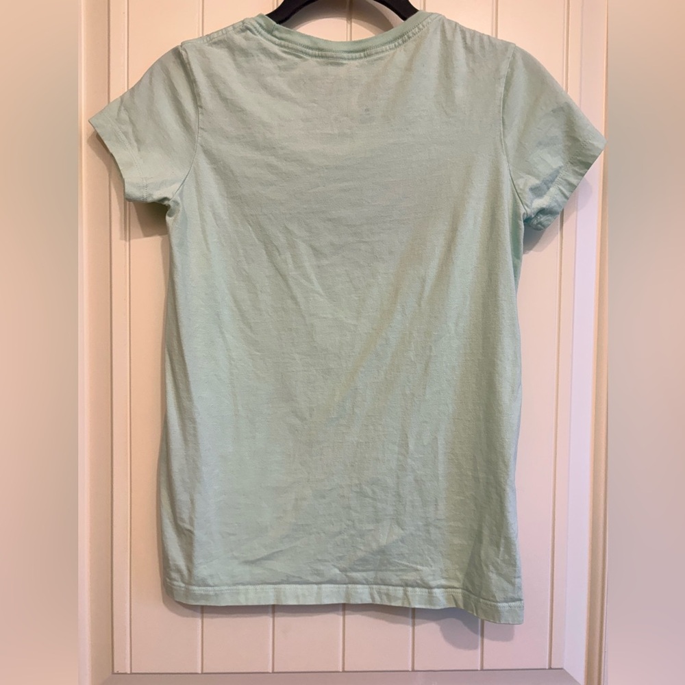 Patagonia Kids Youth XL 14 Graphic T Shirt Organic Cotton Light Green - Picture 6 of 11